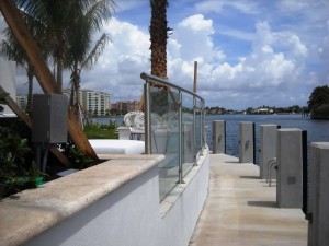 Stainless Steel Cable and Glass Railing System SPG2-2000